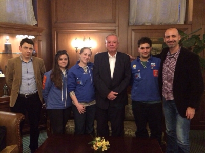 Главният секретар на BCCBI и Фондация „I Love BG”- г-н Магрисо и Председателят на парламентарната група за приятелство в България в Кнесата на Израел - г-н Броши се срещанаха с Младежкото Скаутско Движение „Hashomer Hatzair”