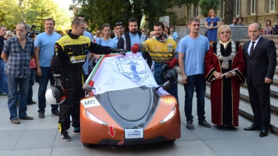 Students from Ruse Invented Car of the Future!