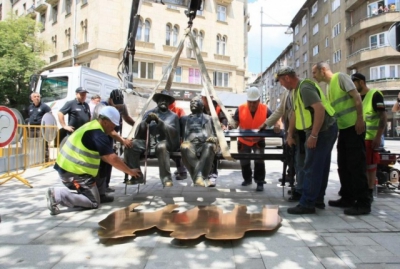 A Monument of Pencho Slaveikov Was Opened in Milan