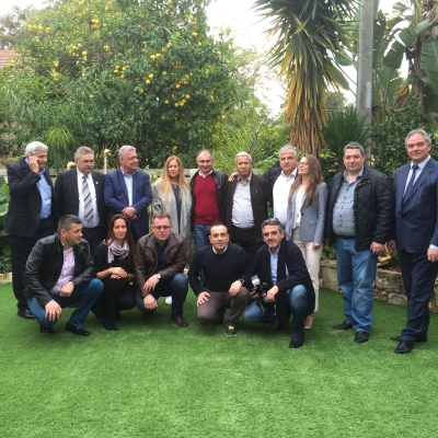 Българска делегация от 12 кмета посети дома на бившия посланик на Израел в България г-н Шаул Камиса Раз
